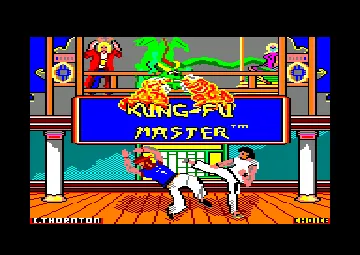 Kung-Fu Master (UK) (1986) screen shot title